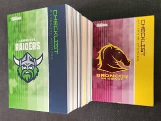 2025 NRL Traders Base Set – 153 Common Cards