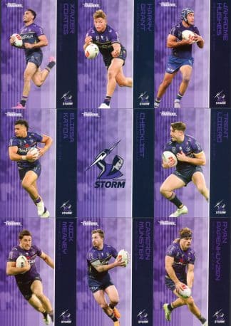 2025 NRL Traders Base Team Set - Melbourne Storm