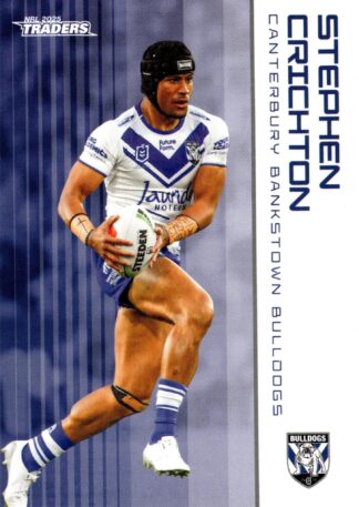 2025 NRL Traders Common Card - Base 021 Stephen Crichton Canterbury Bulldogs