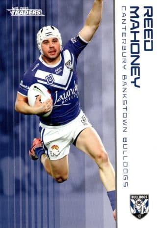 2025 NRL Traders Common Card - Base 025 Reed Mahoney Canterbury Bulldogs