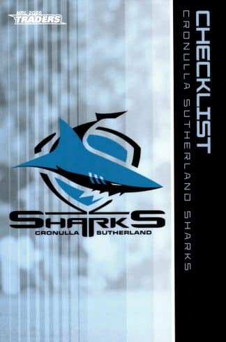 2025 NRL Traders Common Card - Base 028 Checklist Cronulla Sharks