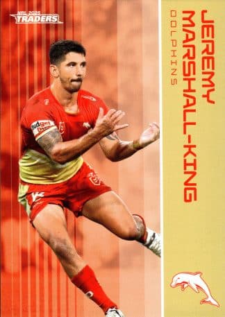 2025 NRL Traders Common Card - Base 043 Jeremy Marshall-King Dolphins
