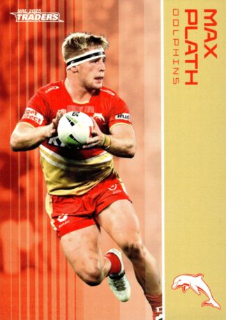 2025 NRL Traders Common Card - Base 044 Max Plath Dolphins