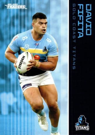 2025 NRL Traders Common Card - Base 050 David Fifita Gold Coast Titans