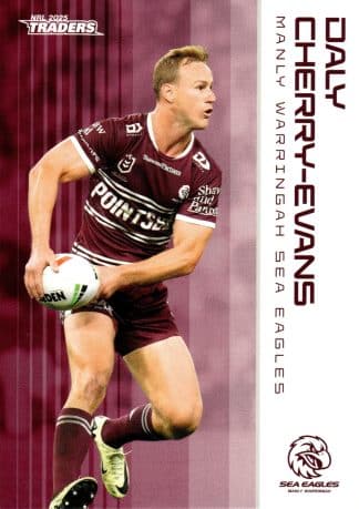 2025 NRL Traders Common Card - Base 057 Daly Cherry-Evans Manly Sea Eagles