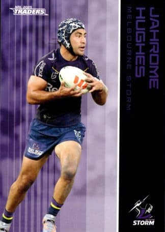 2025 NRL Traders Common Card - Base 067 Jahrome Hughes Melbourne Storm