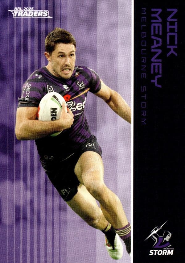 2025 NRL Traders Common Card - Base 070 Nick Meaney Melbourne Storm