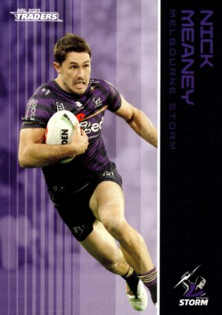 2025 NRL Traders Common Card - Base 070 Nick Meaney Melbourne Storm