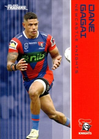 2025 NRL Traders Common Card - Base 076 Dane Gagai Newcastle Knights