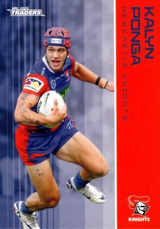 2025 NRL Traders Common Card - Base 080 Kalyn Ponga Newcastle Knights