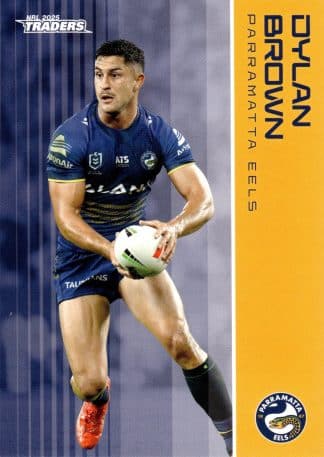 2025 NRL Traders Common Card - Base 092 Dylan Brown Parramatta Eels