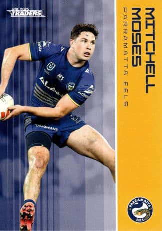 2025 NRL Traders Common Card - Base 096 Mitchell Moses Parramatta Eels