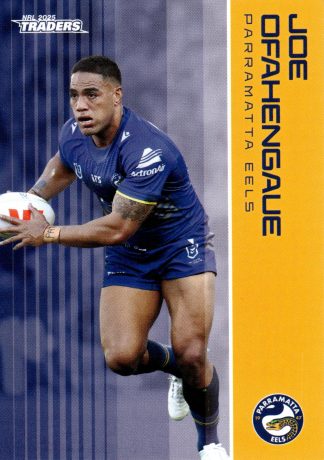 2025 NRL Traders Common Card - Base 097 Joe Ofahengaue Parramatta Eels