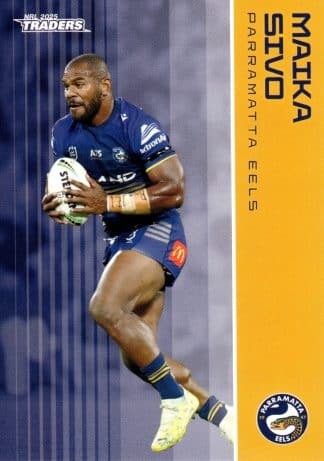 2025 NRL Traders Common Card - Base 099 Maika Sivo Parramatta Eels