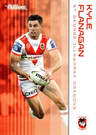 2025 NRL Traders Common Card - Base 121 Kyle Flanagan St George Dragons