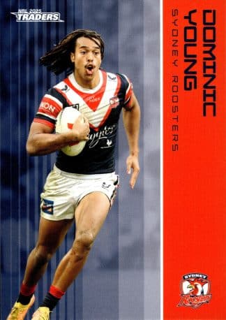 2025 NRL Traders Common Card - Base 135 Dominic Young Sydney Roosters