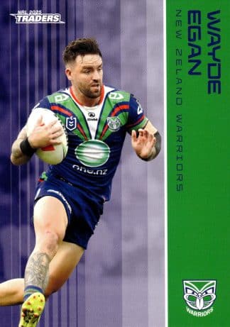 2025 NRL Traders Common Card - Base 138 Wayde Egan Warriors