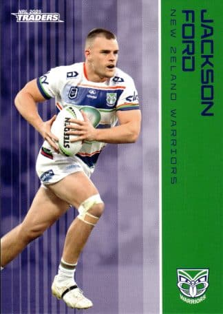 2025 NRL Traders Common Card - Base 139 Jackson Ford Warriors