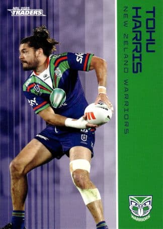 2025 NRL Traders Common Card - Base 140 Tohu Harris Warriors