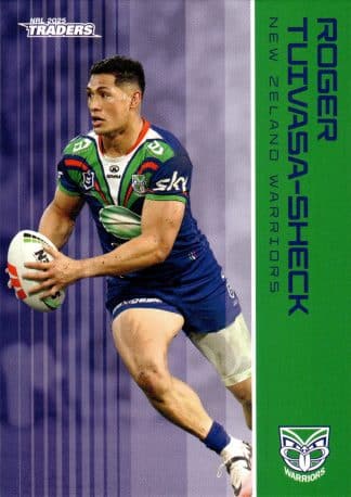 2025 NRL Traders Common Card - Base 143 Roger Tuivasa-Sheck Warriors