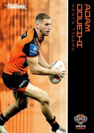 2025 NRL Traders Common Card - Base 147 Adam Doueihi Wests Tigers
