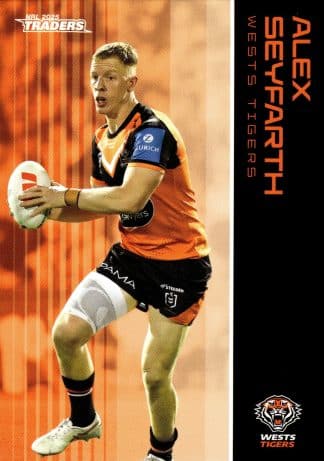 2025 NRL Traders Common Card - Base 152 Alex Seyfarth Wests Tigers