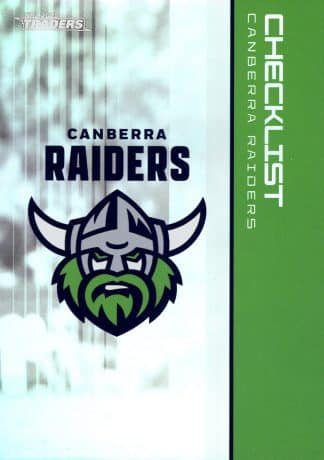 2025 NRL Traders Team Set & Album - Canberra Raiders
