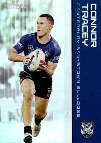 2025 NRL Traders Silver Parallels - PS027 Connor Tracey Canterbury Bulldogs