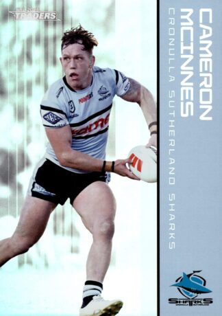 2025 NRL Traders Silver Parallels - PS033 Cameron McInnes Cronulla Sharks