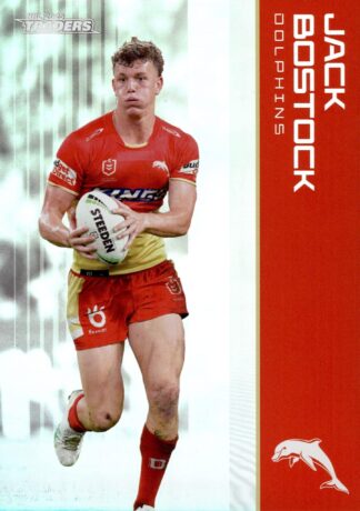 2025 NRL Traders Silver Parallels - PS038 Jack Bostock Dolphins