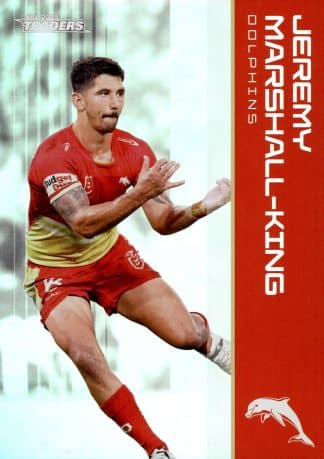 2025 NRL Traders Silver Parallels - PS043 Jeremy Marshall-King Dolphins