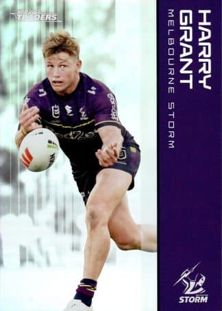 2025 NRL Traders Silver Parallels - PS066 Harry Grant Melbourne Storm