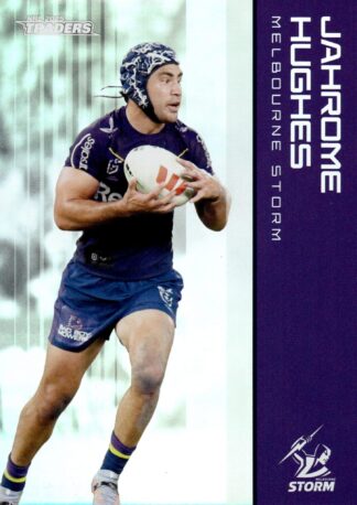 2025 NRL Traders Silver Parallels - PS067 Jahrome Hughes Melbourne Storm