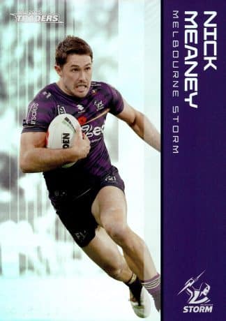 2025 NRL Traders Silver Parallels - PS070 Nick Meaney Melbourne Storm