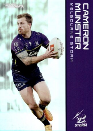 2025 NRL Traders Silver Parallels - PS071 Cameron Munster Melbourne Storm