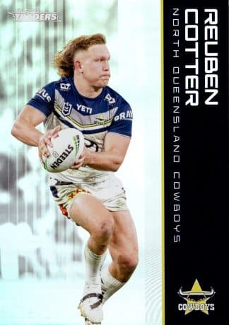 2025 NRL Traders Silver Parallels - PS083 Reuben Cotter North QLD Cowboys