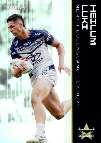 2025 NRL Traders Silver Parallels - PS086 Heilum Luki North QLD Cowboys