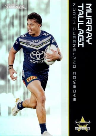 2025 NRL Traders Silver Parallels - PS089 Murray Taulagi North QLD Cowboys