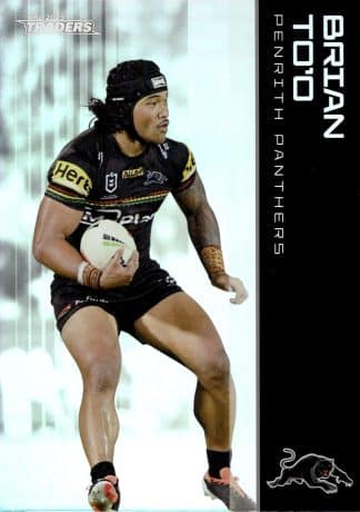2025 NRL Traders Silver Parallels - PS107 Brian To`o Penrith Panthers