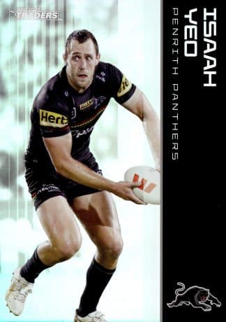 2025 NRL Traders Silver Parallels - PS108 Isaah Yeo Penrith Panthers