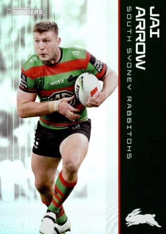 2025 NRL Traders Silver Parallels - PS110  Jai Arrow South Sydney Rabbitohs