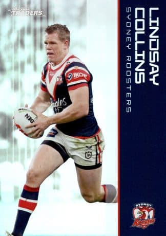 2025 NRL Traders Silver Parallels - PS128 Lindsay Collins Sydney Roosters