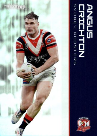 2025 NRL Traders Silver Parallels - PS129 Angus Crichton Sydney Roosters