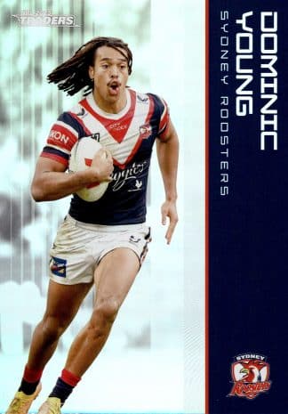 2025 NRL Traders Silver Parallels - PS135 Dominic Young Sydney Roosters