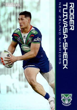 2025 NRL Traders Silver Parallels - PS143 Roger Tuivasa-Sheck Warriors