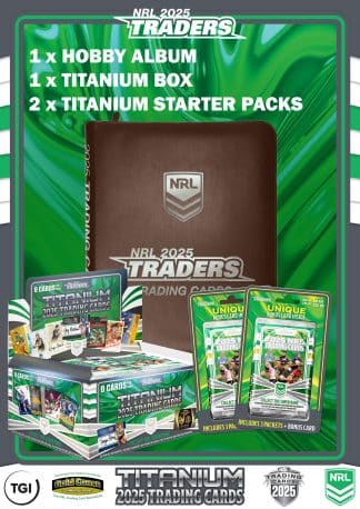 2025 NRL Traders Titanium Factory Sealed Box Combo