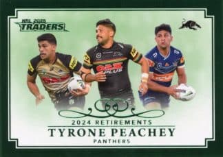 2025 NRL Traders Retirements Parallel - RP14 Tyrone Peachey Penrith Panthers
