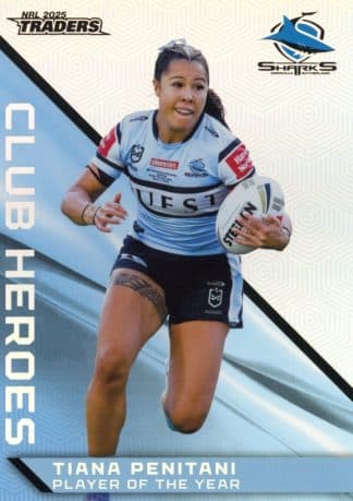 2025 NRL Traders Club Heroes - CH11 Tiana Penitani Cronulla Sharks