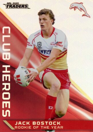 2025 NRL Traders Club Heroes - CH13 Jack Bostock Dolphins