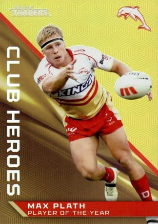 2025 NRL Traders Club Heroes Priority - CHP12 Max Plath Dolphins